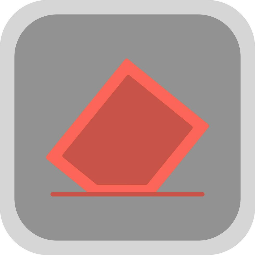 Eraser Vector Icon Design