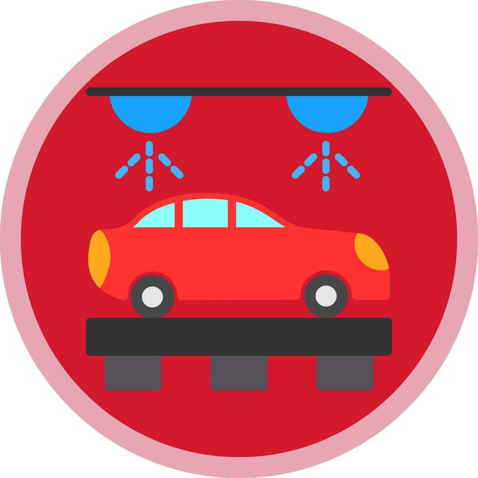Car wash Vector Icon Design