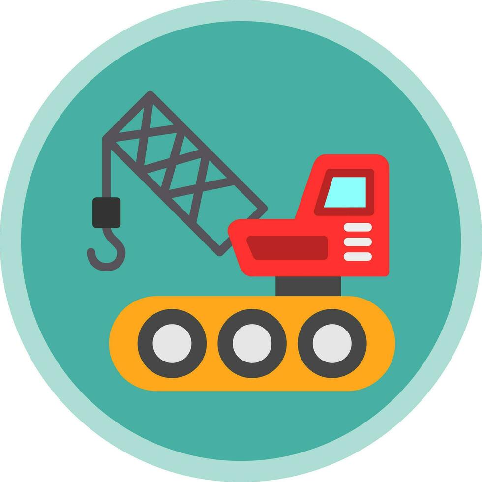 Crane Vector Icon Design