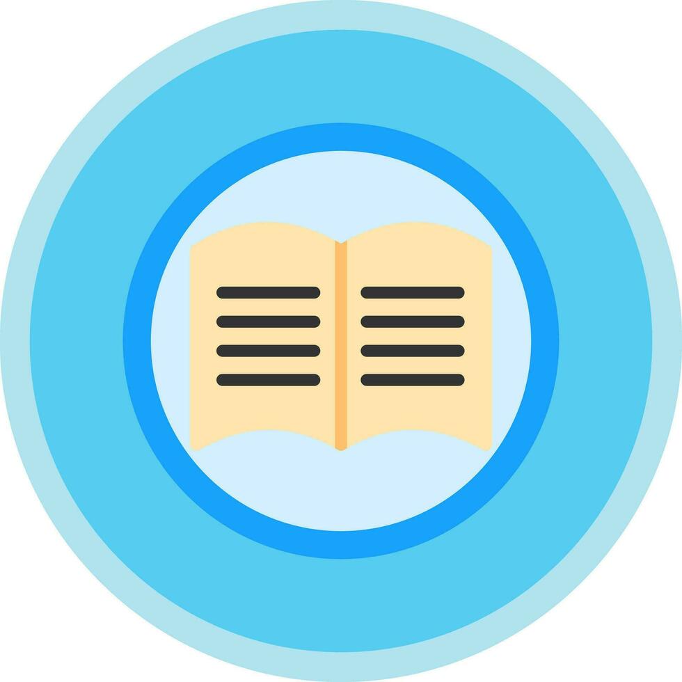 Manual book Vector Icon Design