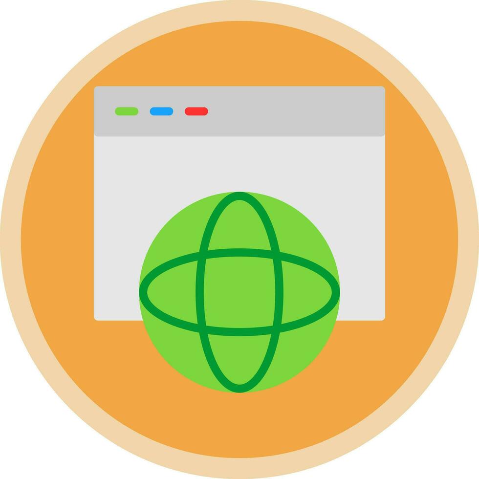 Website Vector Icon Design