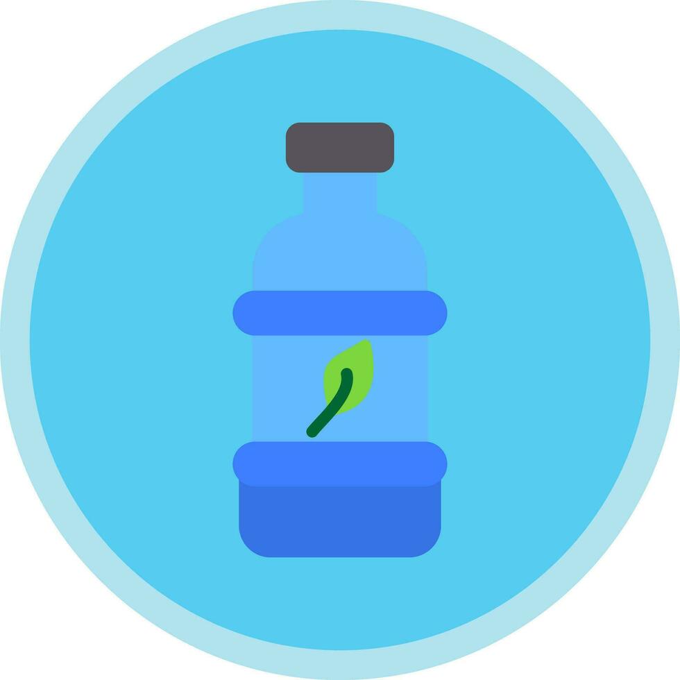 Bio plastic Vector Icon Design