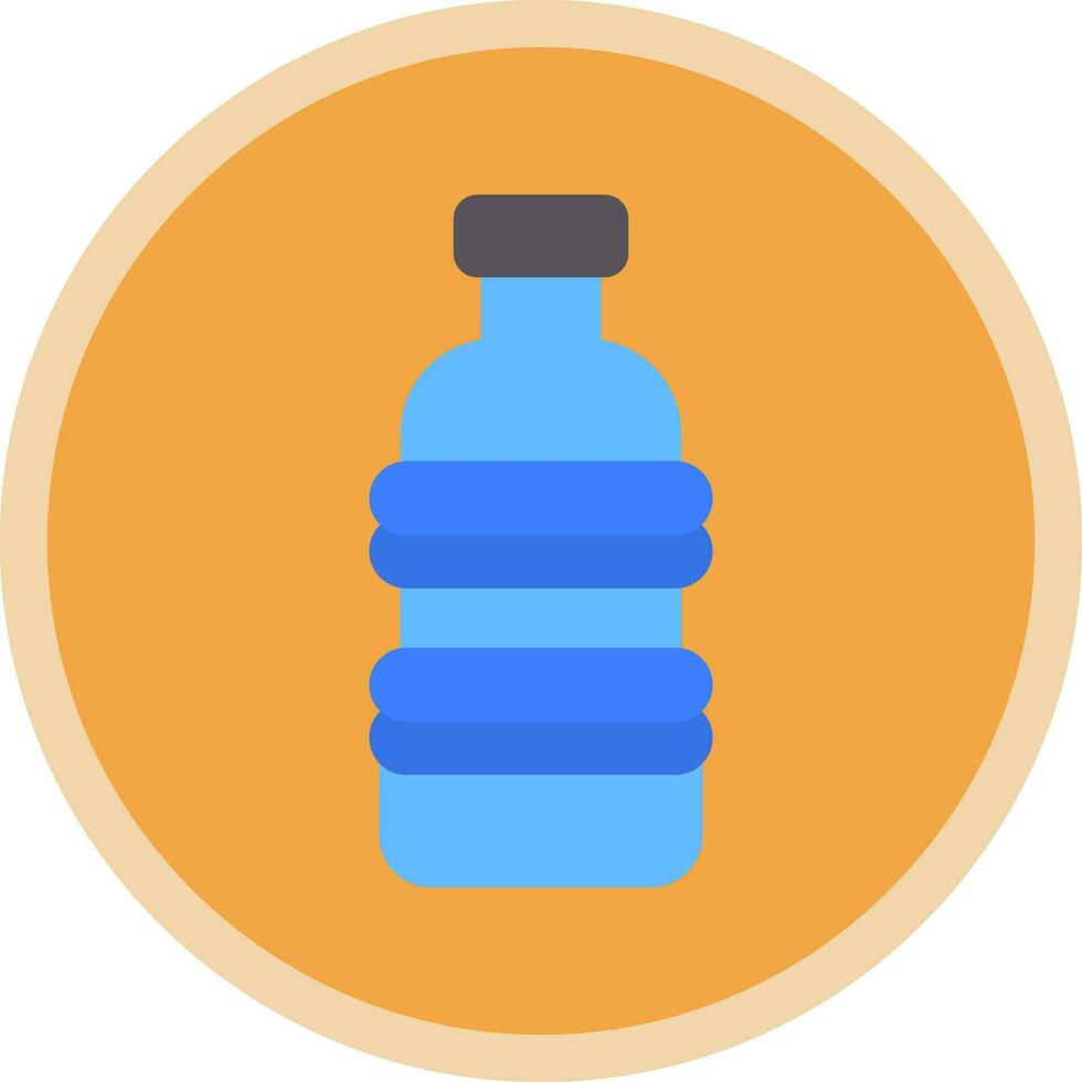 Plastic bottle Vector Icon Design