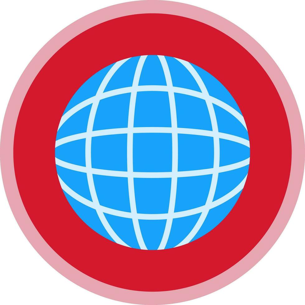 World globe Vector Icon Design