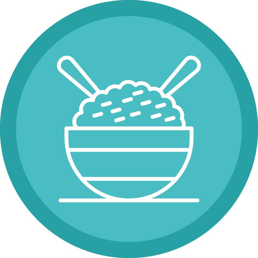Aromatic rice Vector Icon Design