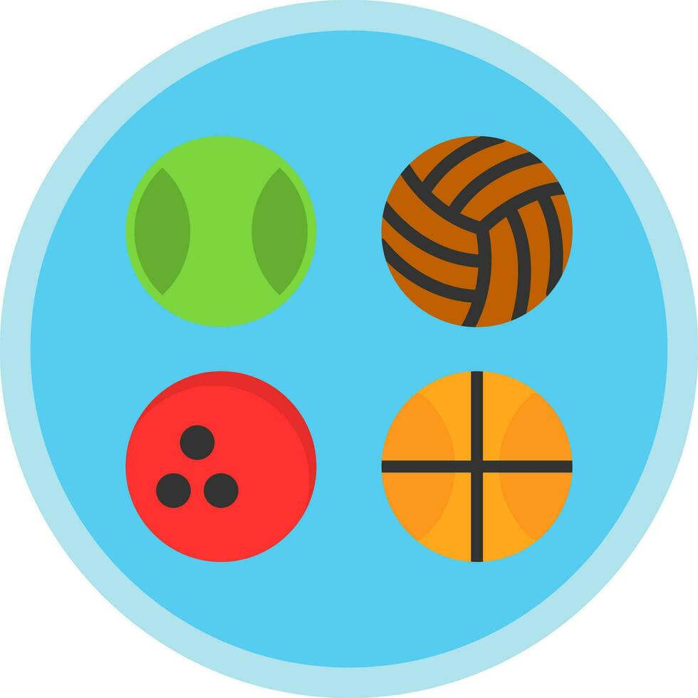 Balls Vector Icon Design
