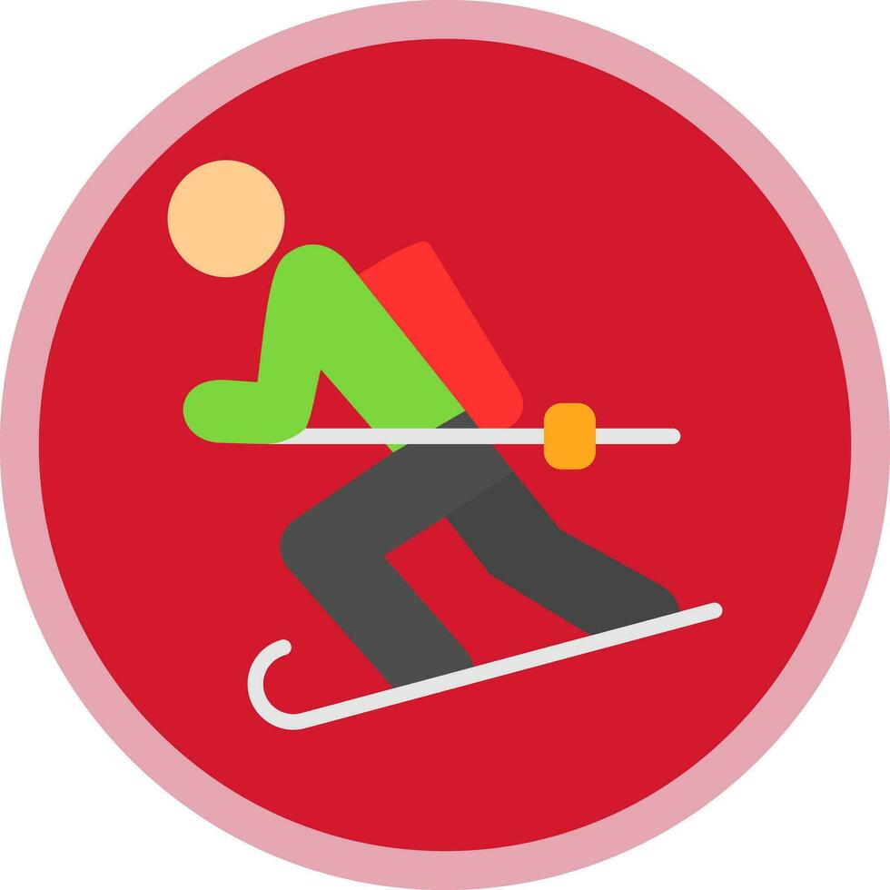 Skis Vector Icon Design
