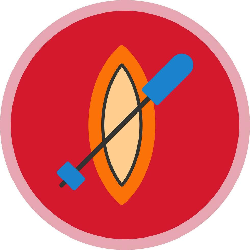 Slalom Vector Icon Design