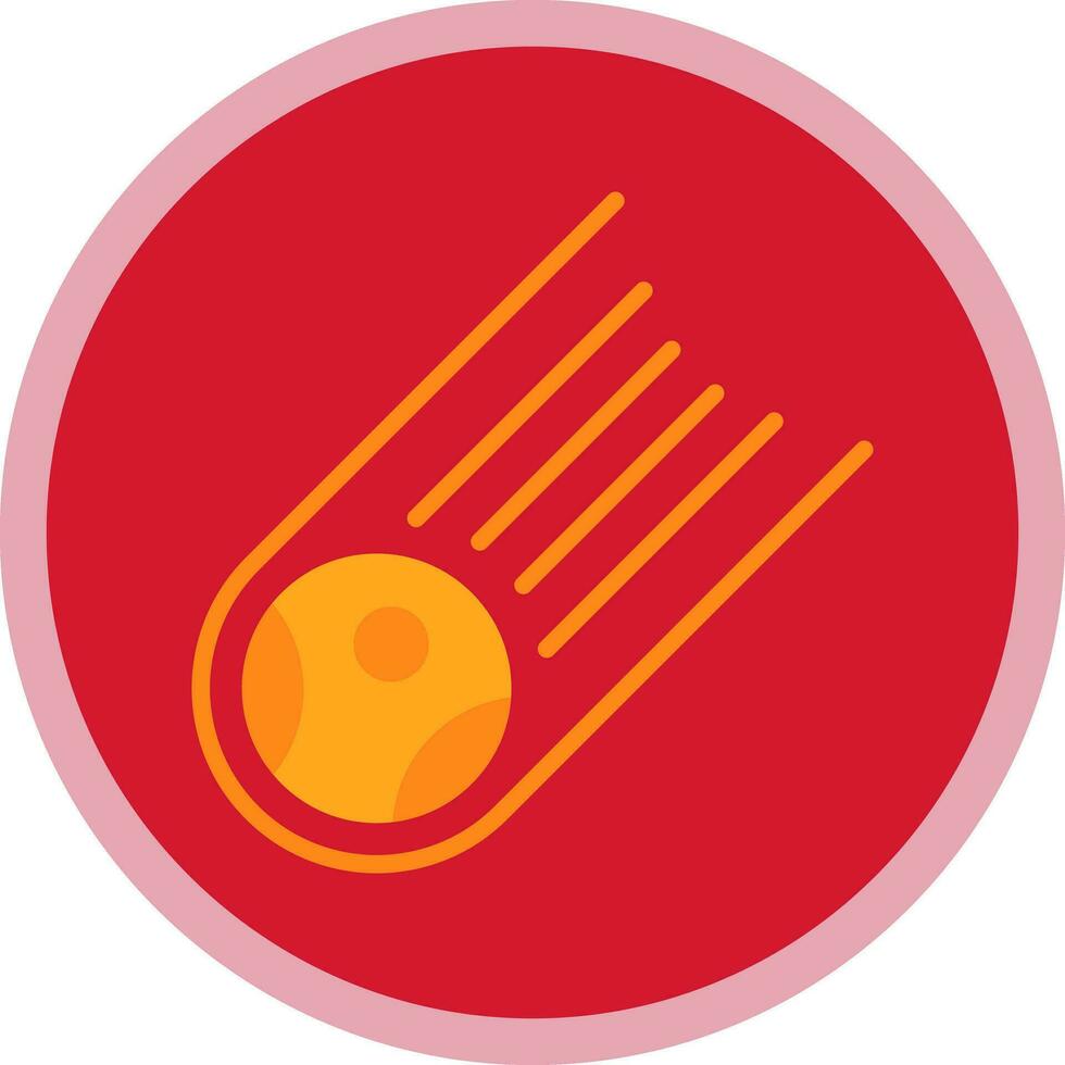 Meteorite Vector Icon Design