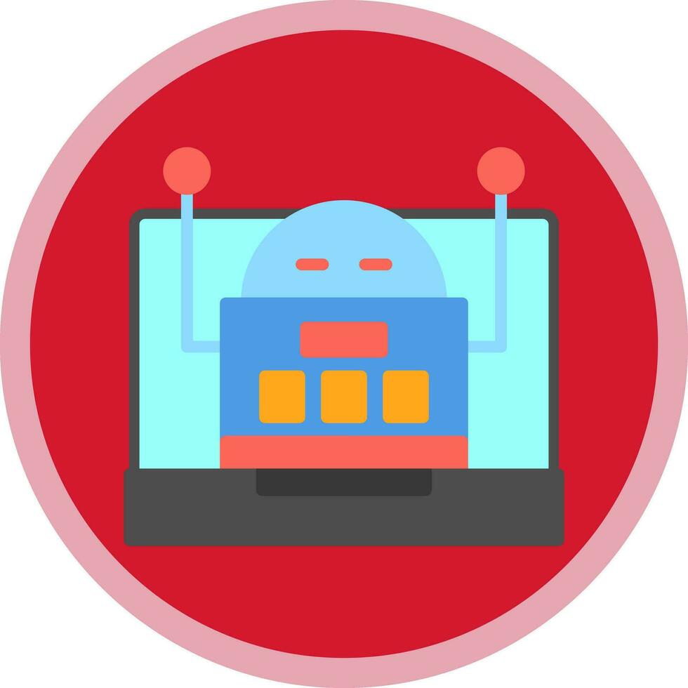 Robot Vector Icon Design