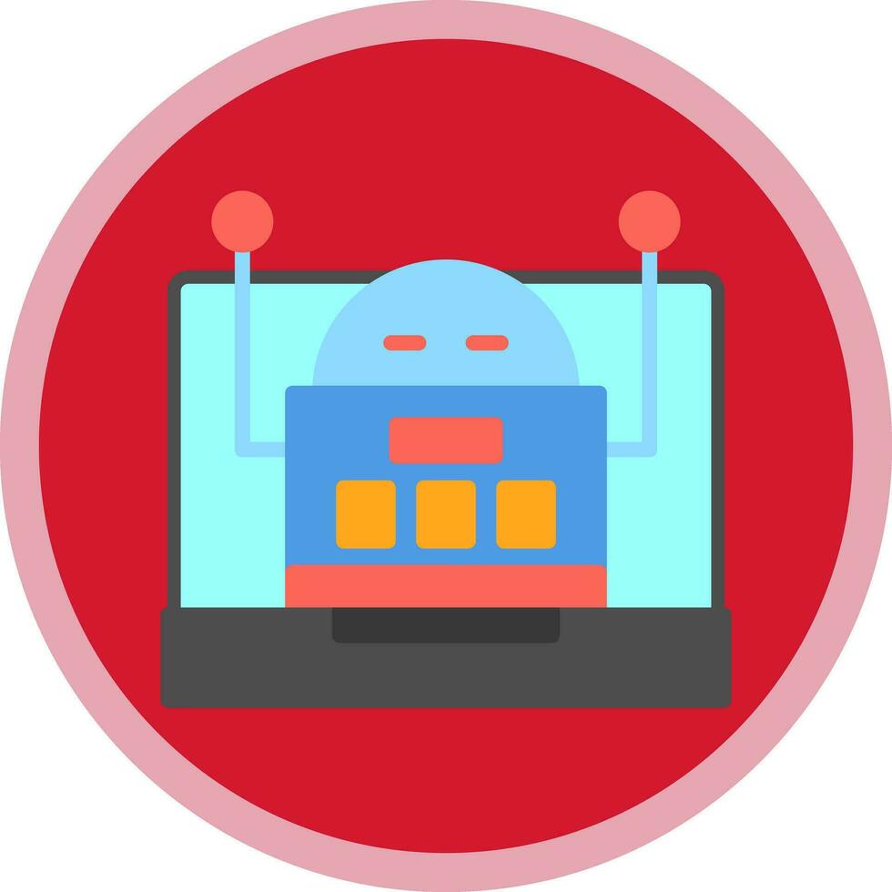 Robot Vector Icon Design