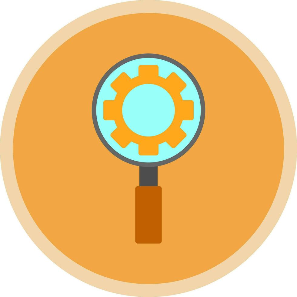 Magnifying glass Vector Icon Design