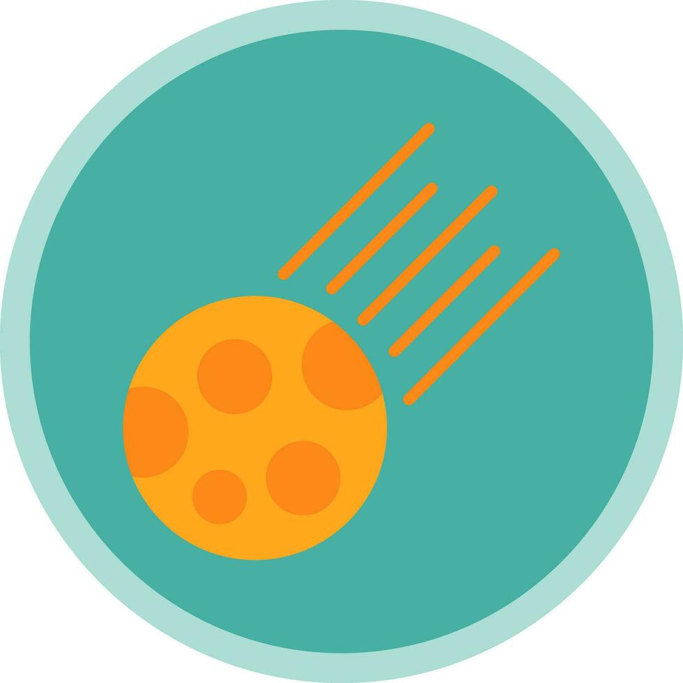 Comet Vector Icon Design