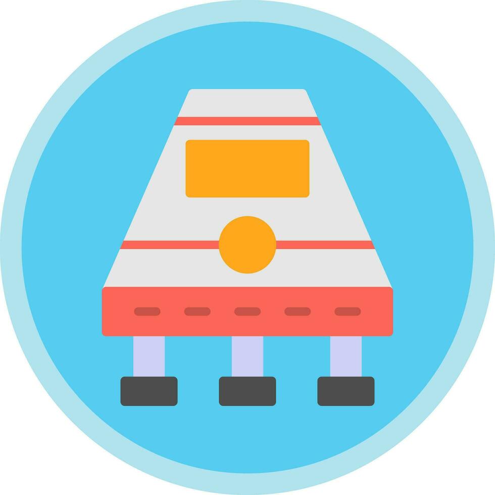Space capsule Vector Icon Design