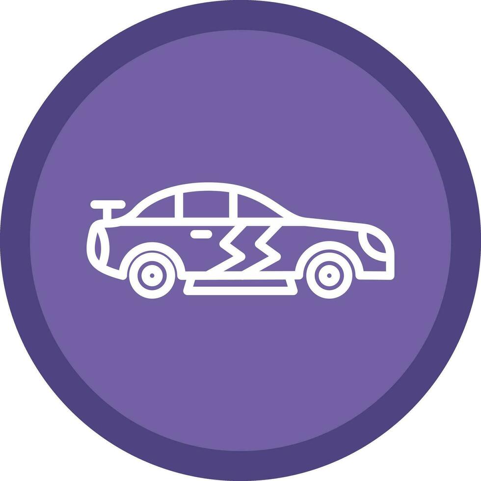 Sport car Vector Icon Design