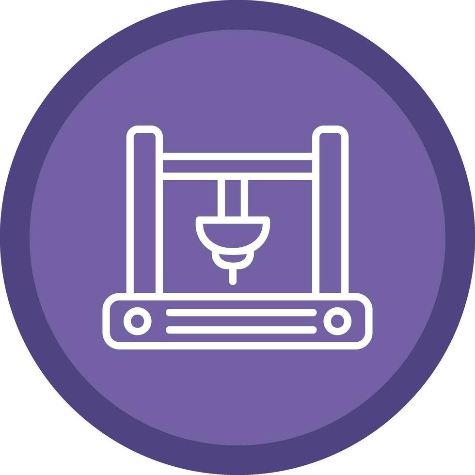 3d printing Vector Icon Design