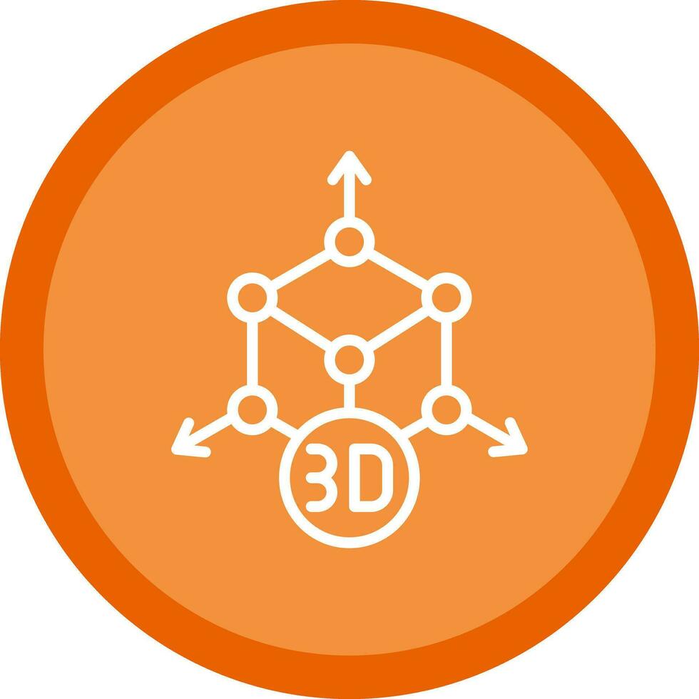 diseño de icono de vector de modelado 3d