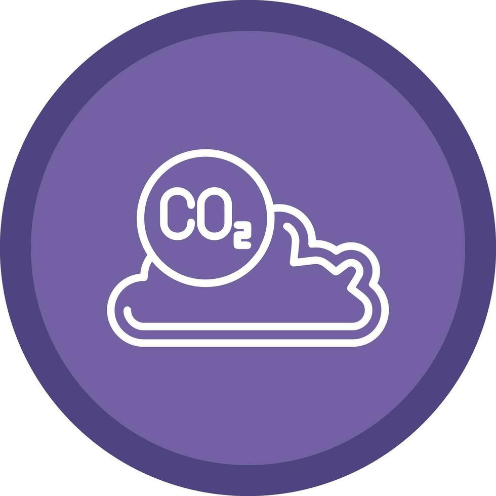 Carbon dioxide Vector Icon Design