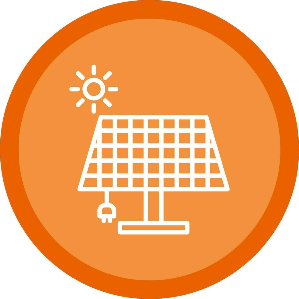 Solar energy Vector Icon Design