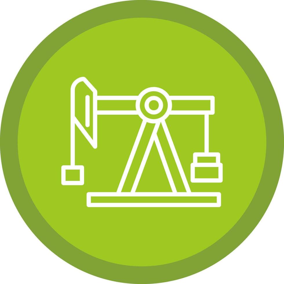 Pump jack Vector Icon Design