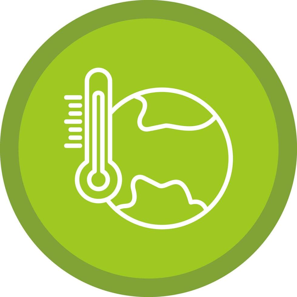 Global warming Vector Icon Design