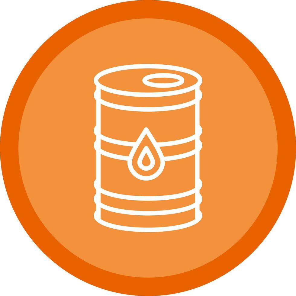 Dippel oil Vector Icon Design