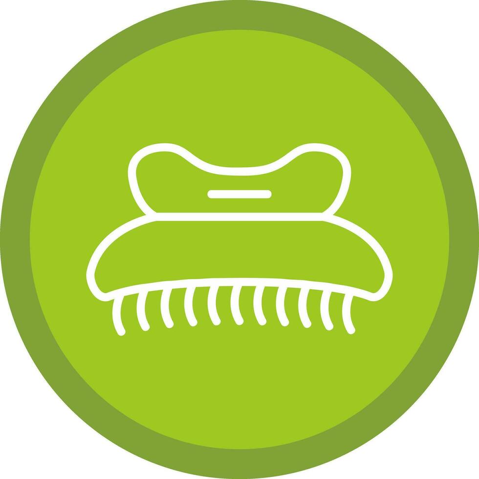 Hair clip Vector Icon Design
