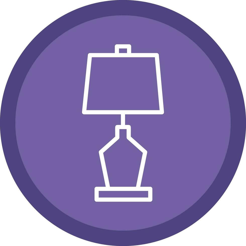 Lamp Vector Icon Design