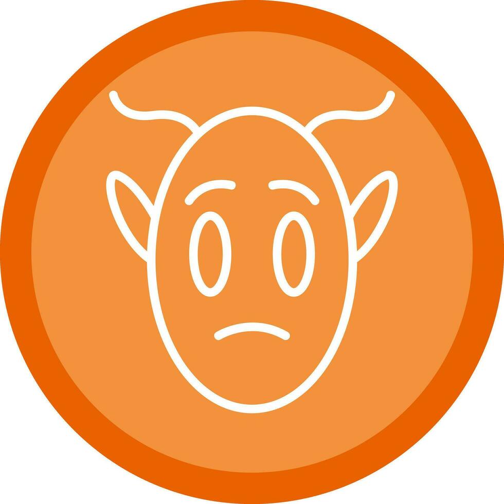 Martian Vector Icon Design