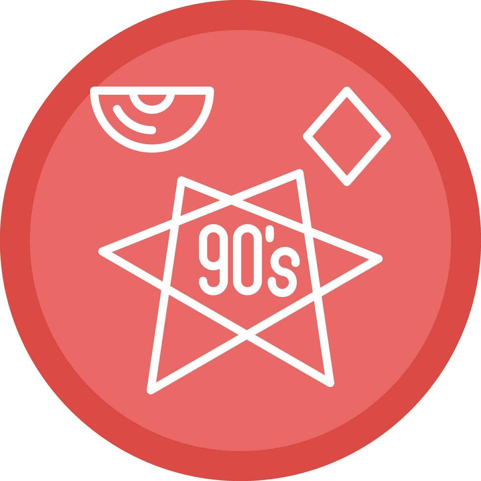 90s Vector Icon Design