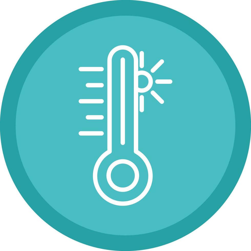Thermometer Vector Icon Design