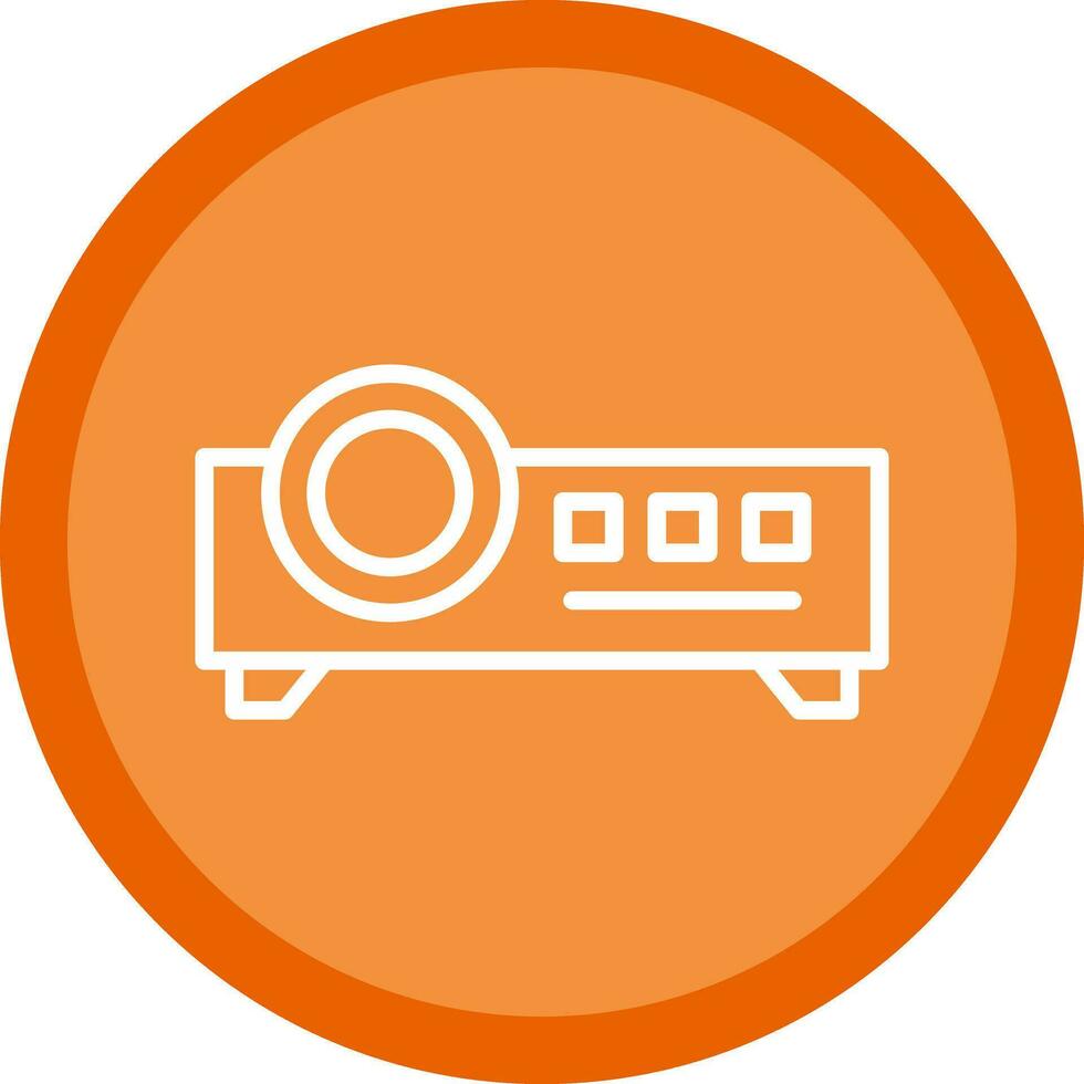 Projector Vector Icon Design