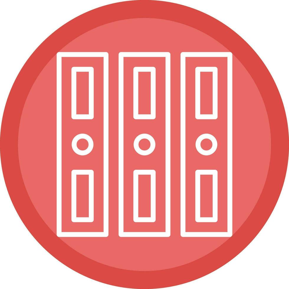 Binders Vector Icon Design