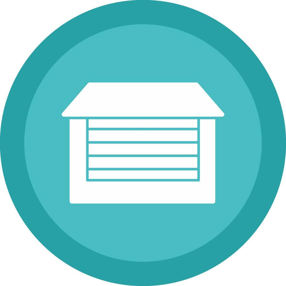 Garage Vector Icon Design