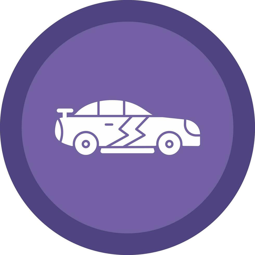 Sport car Vector Icon Design