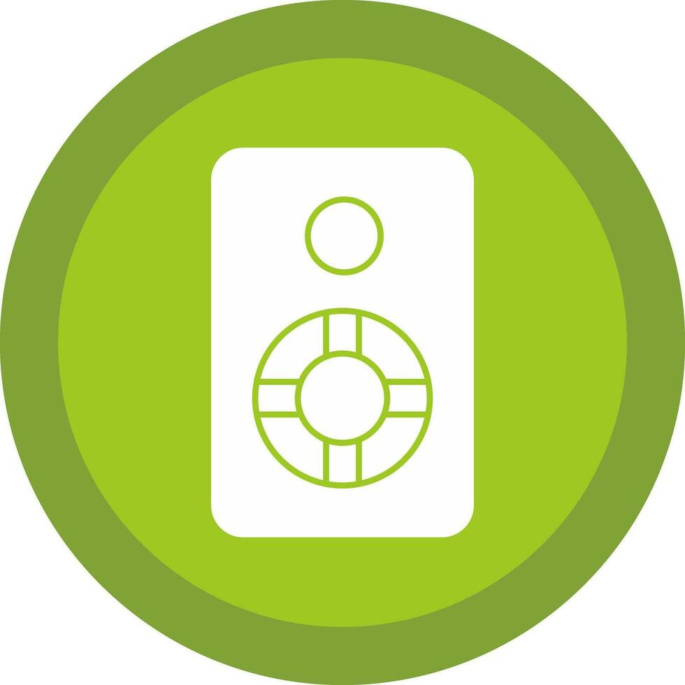 Audio system Vector Icon Design