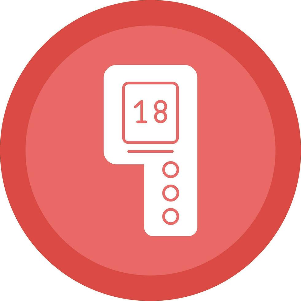 Densitometer Vector Icon Design