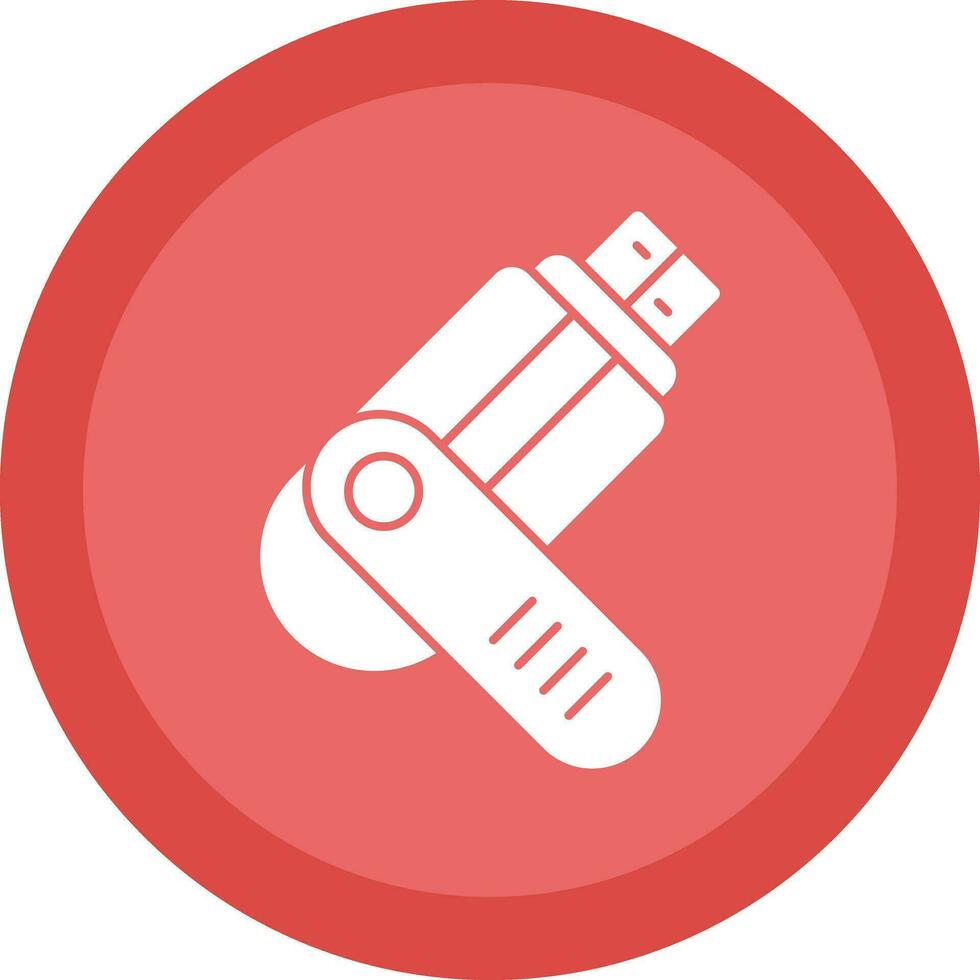 Flash drive Vector Icon Design