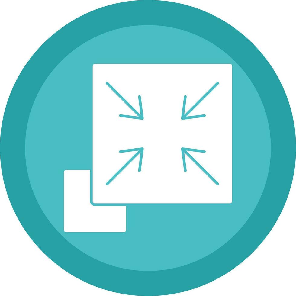 Resizing Vector Icon Design