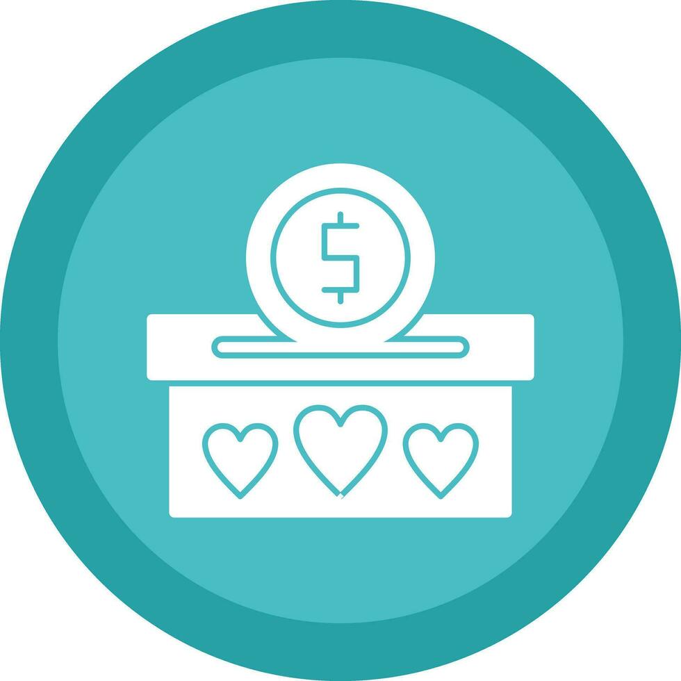 Donation Vector Icon Design