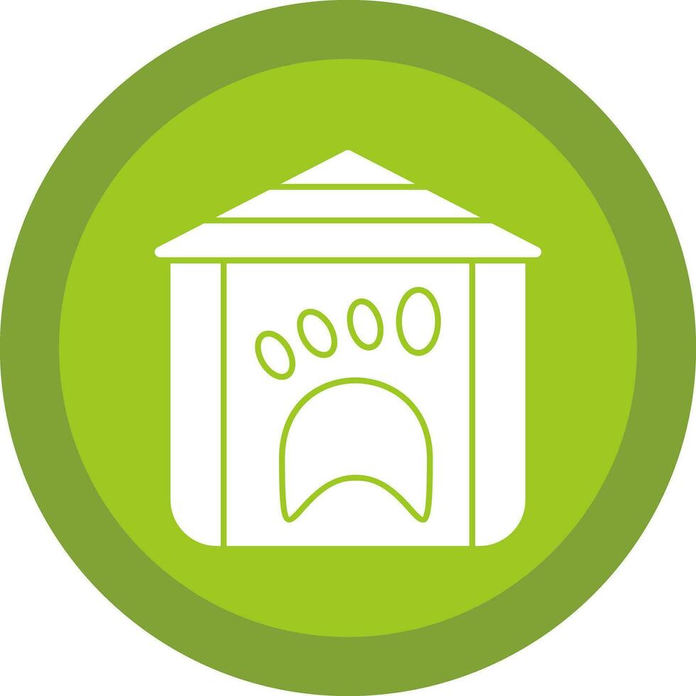 Animal shelter Vector Icon Design