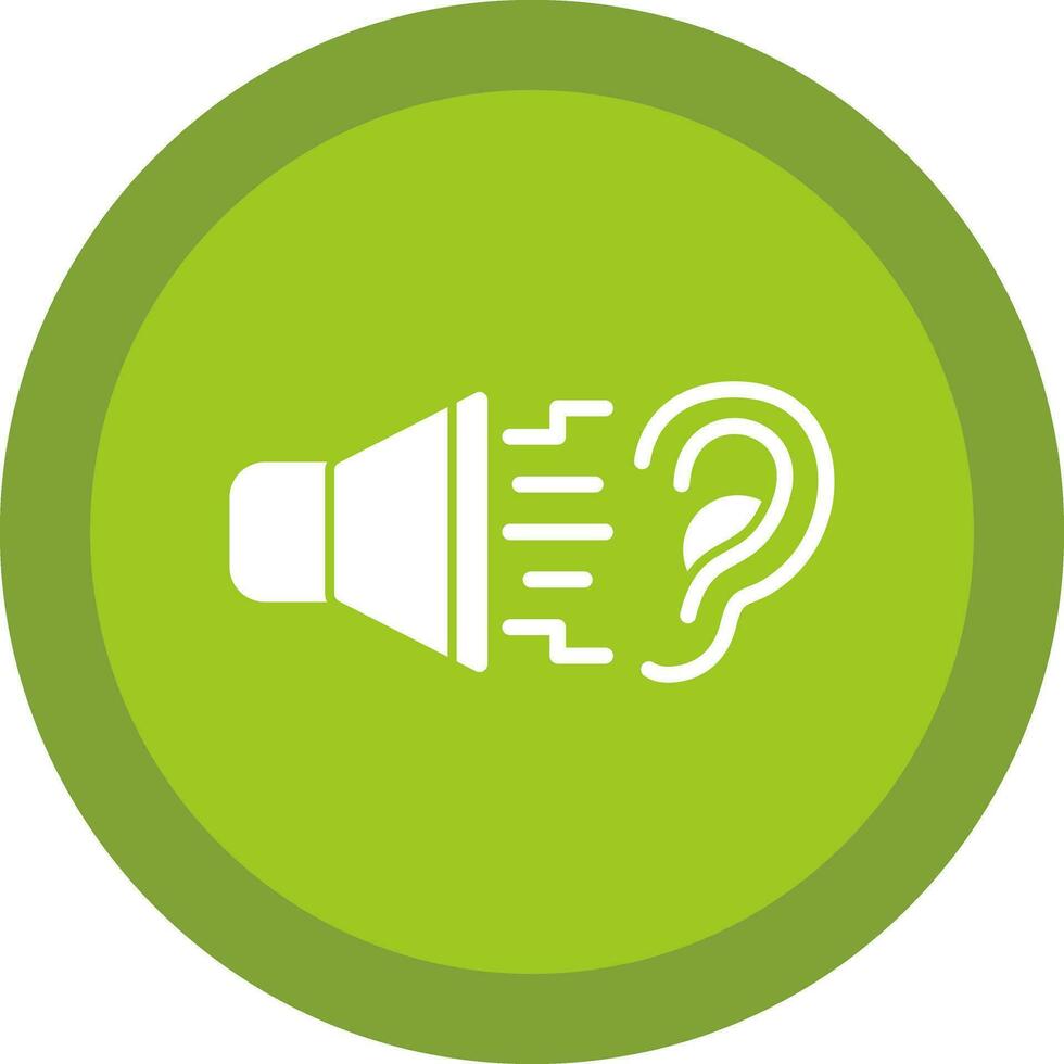 Sound pollution Vector Icon Design