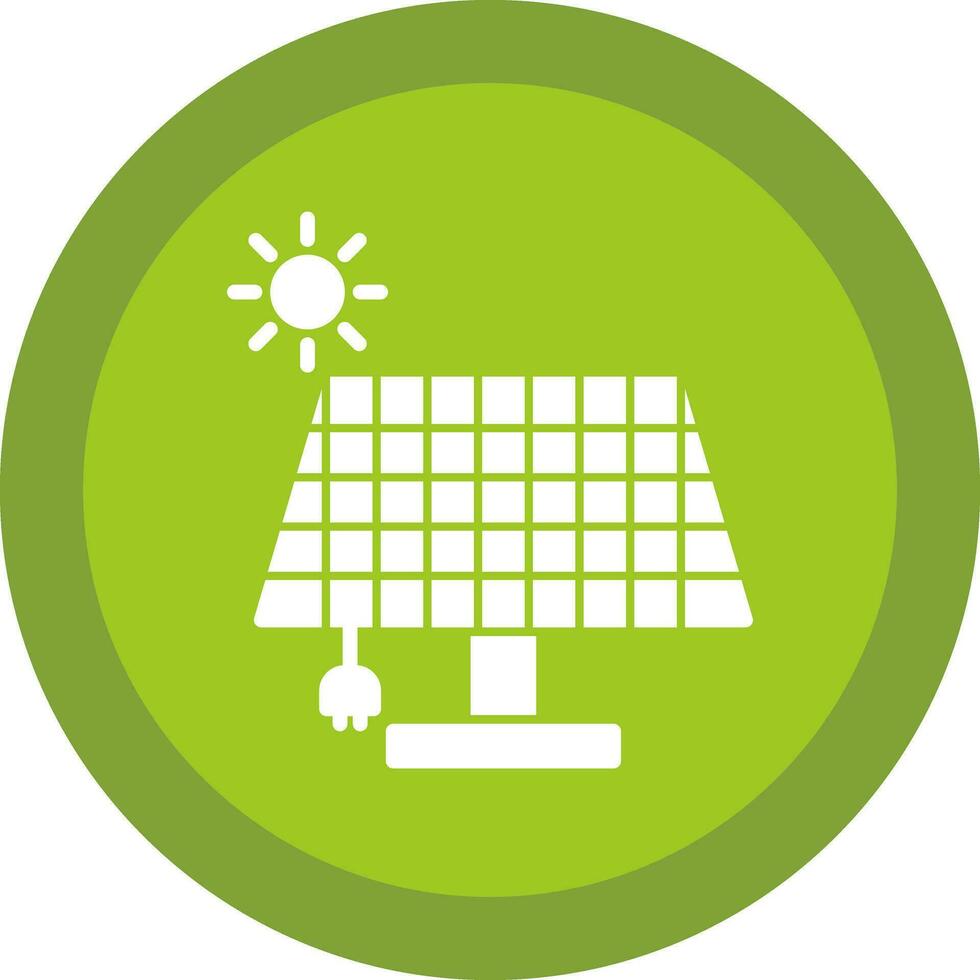 Solar energy Vector Icon Design