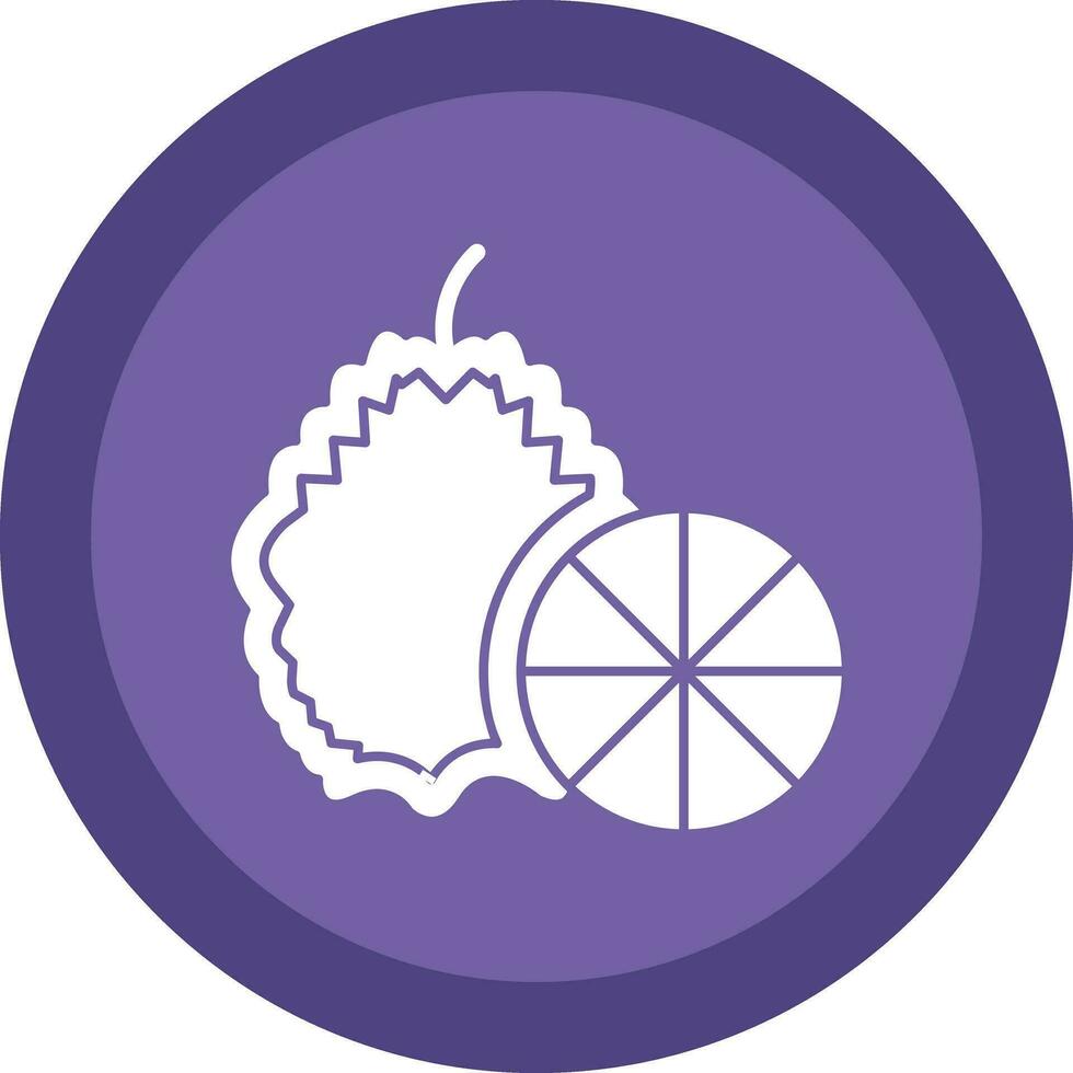 Kaffir lime Vector Icon Design