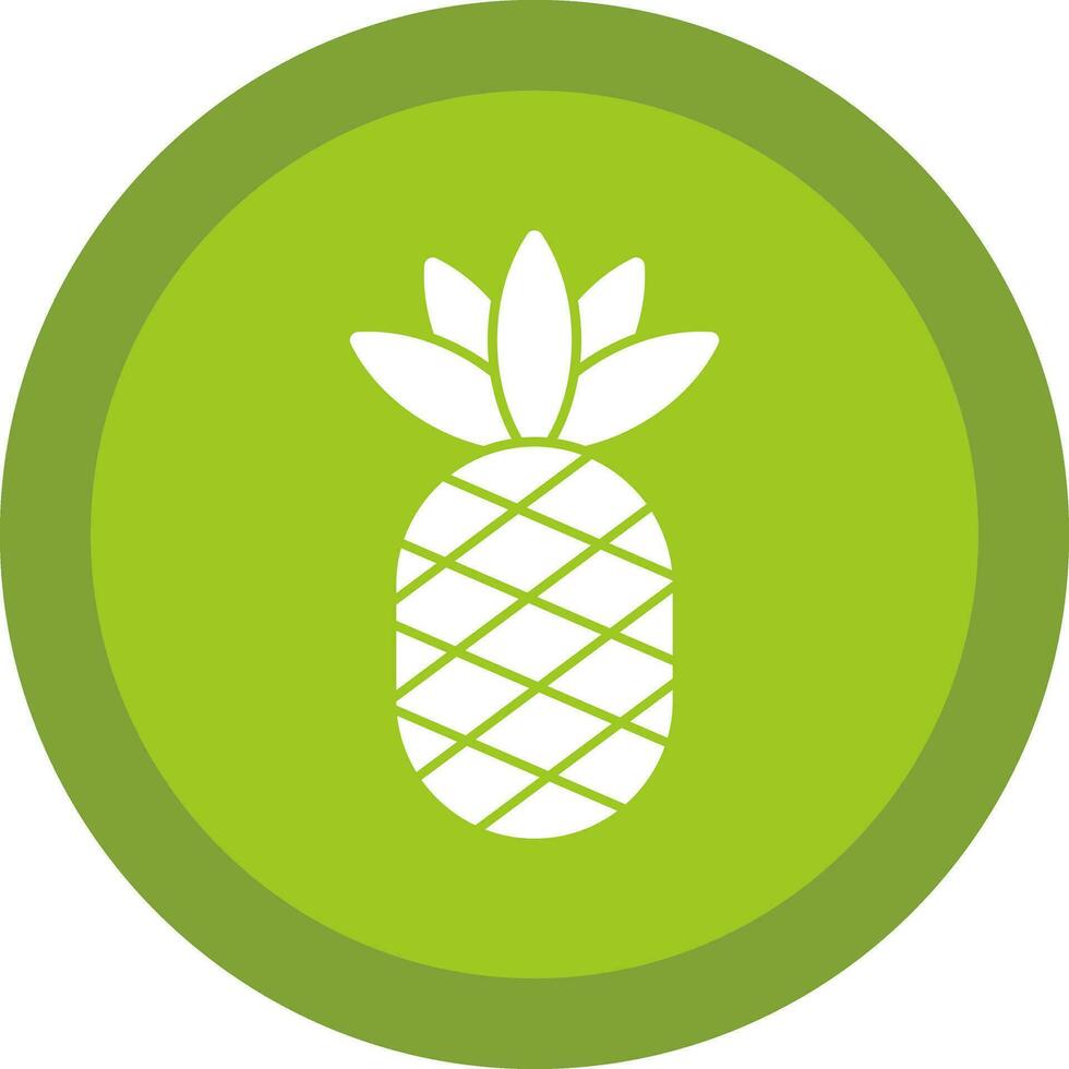 Pineapple Vector Icon Design