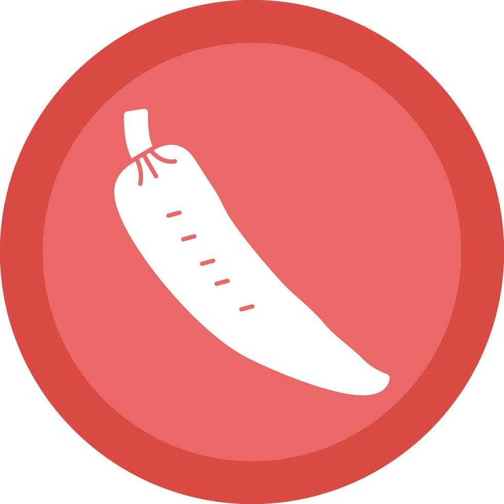 Chilli Vector Icon Design