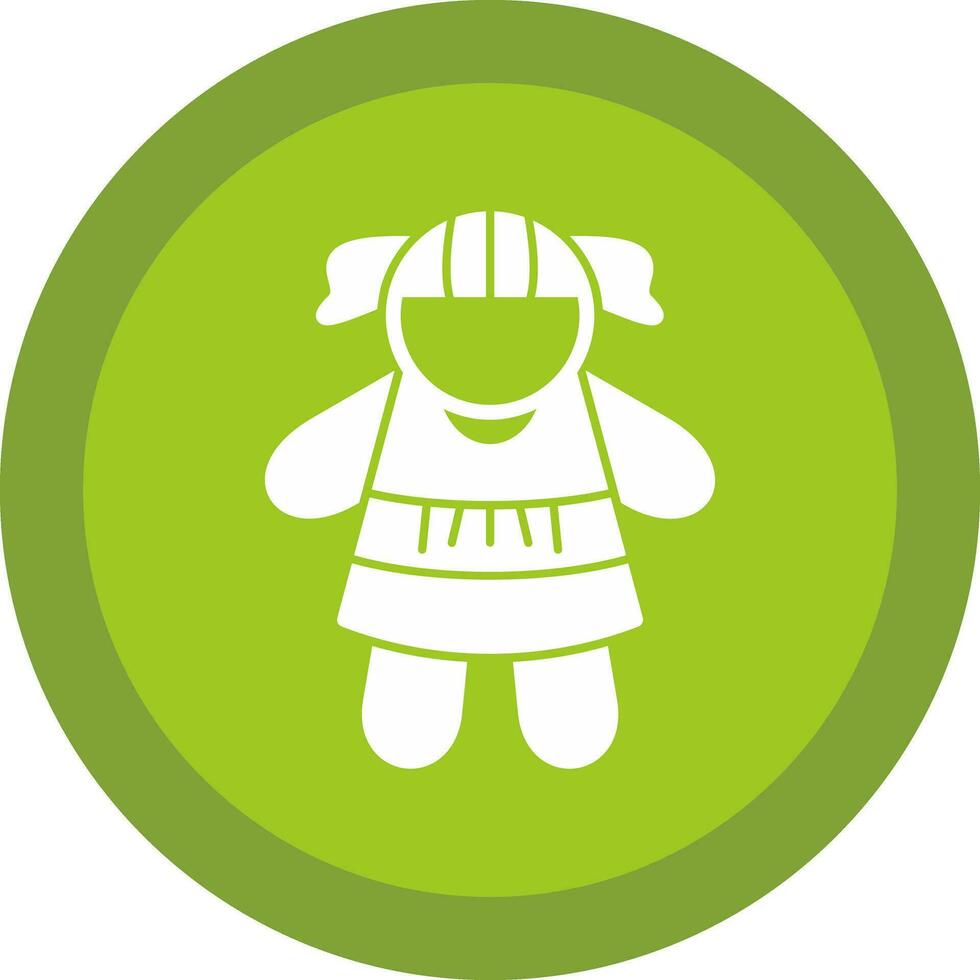 Doll Vector Icon Design