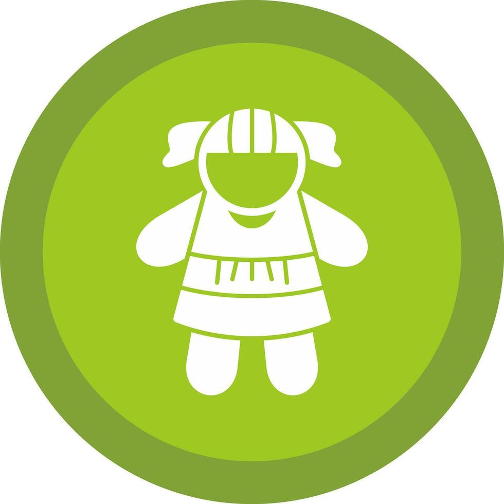 Doll Vector Icon Design