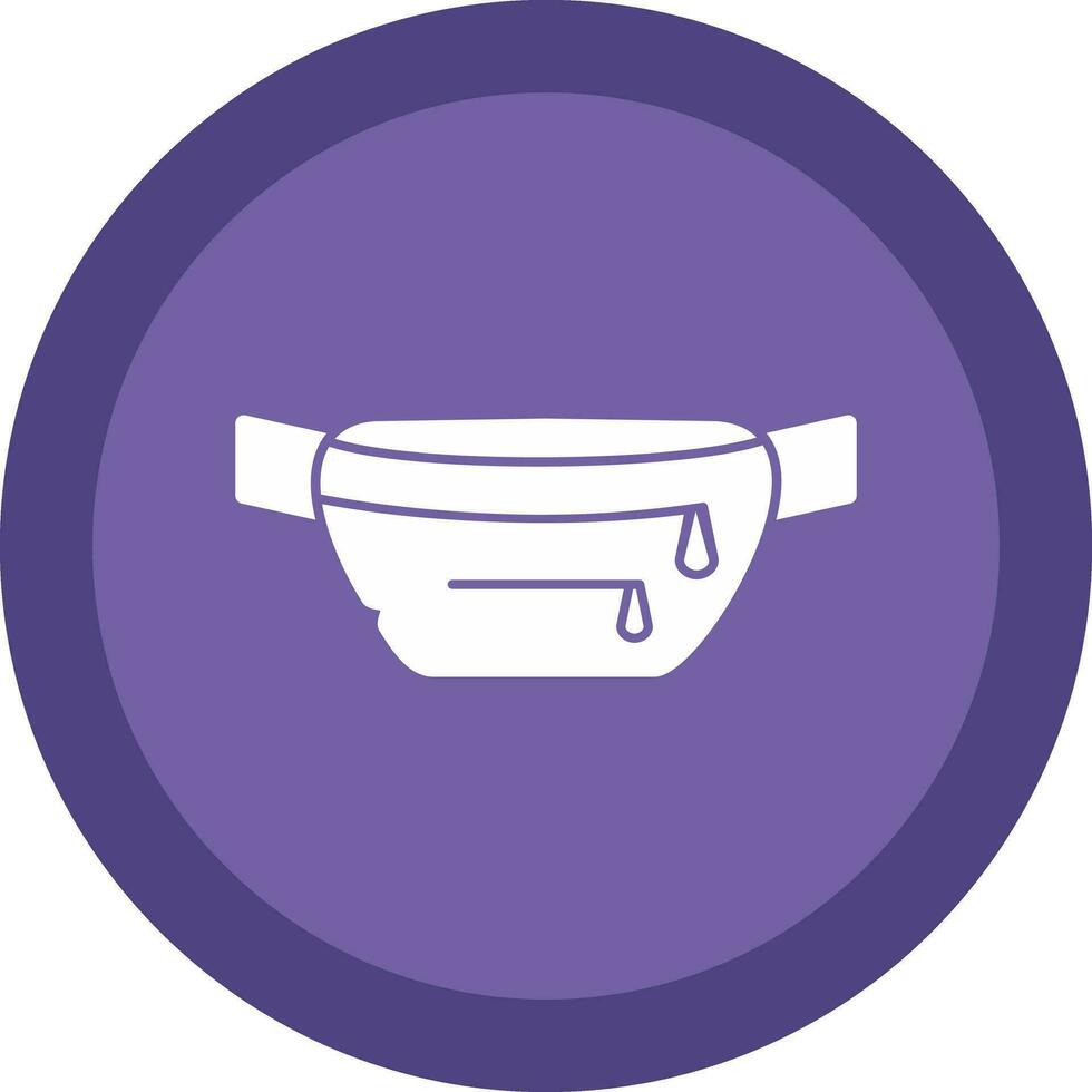 Fanny pack Vector Icon Design