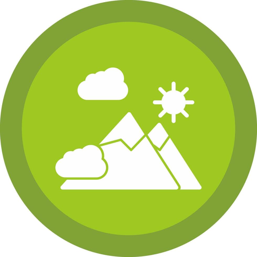 Avalanche Vector Icon Design